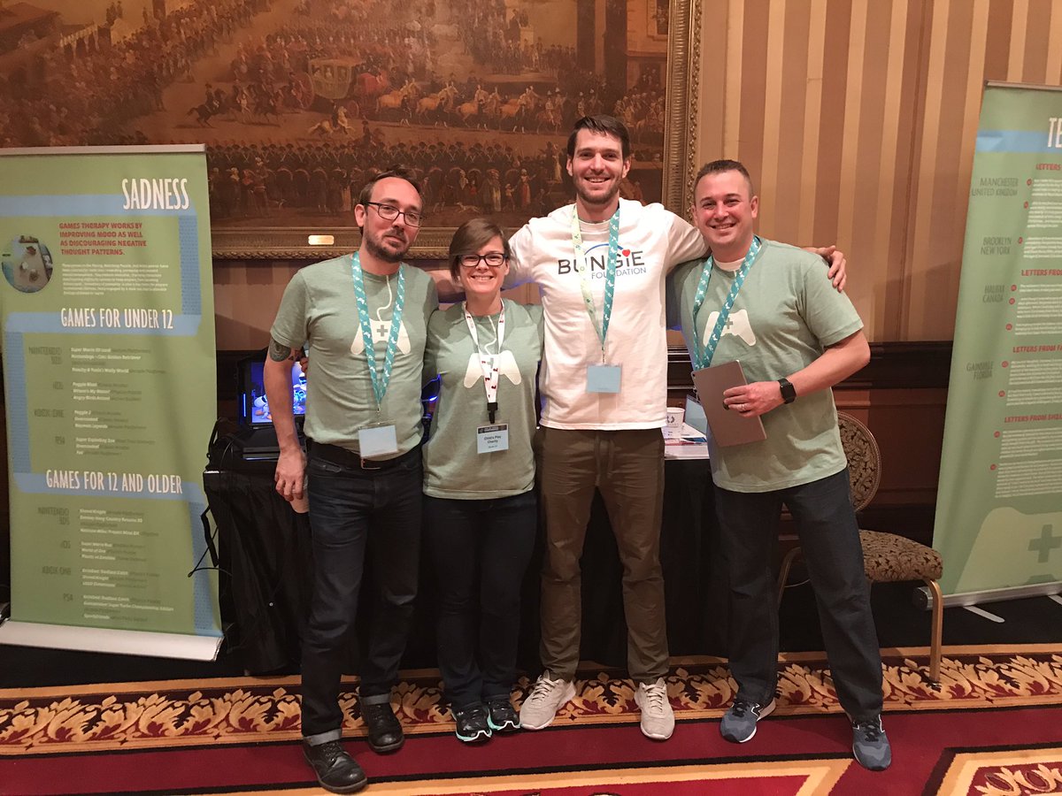 CPCharity's tweet image. Our friends at @BungieLove are with us in the @CPCharity room to talk about their iPads For Kids hospital program! 💚#childlifetakesvegas