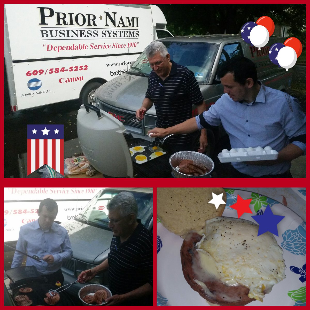 Prior & Nami tweet media