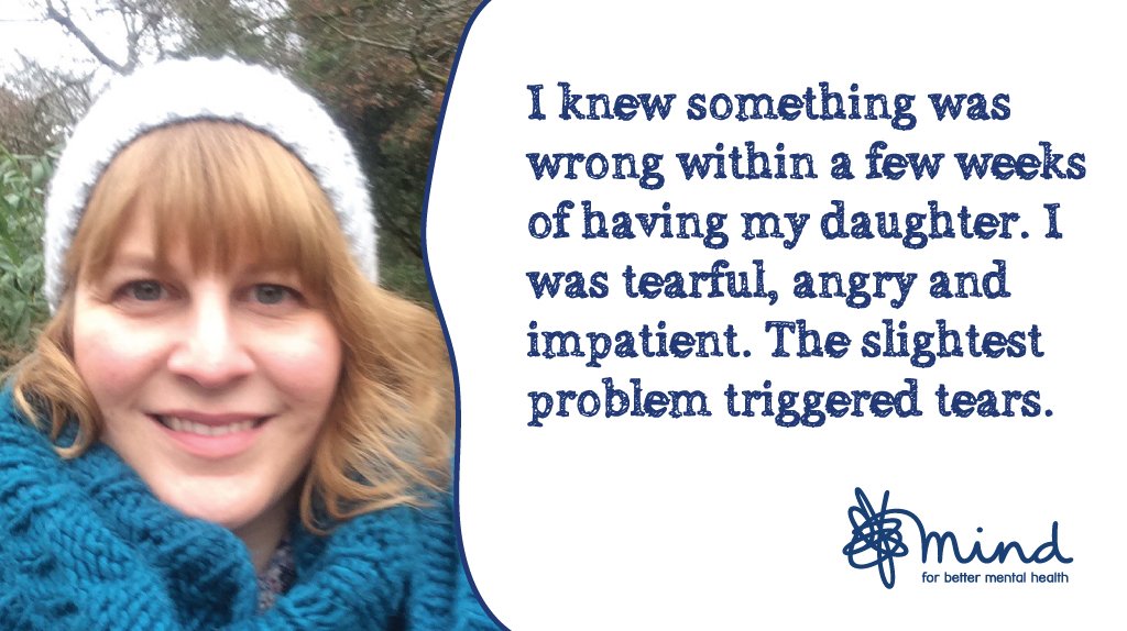 MindCharity's tweet photo. Kerry-Lynne’s running 10k to raise awareness of postnatal depression. Read her story >  https://t.co/NV52cz1lH1 #PND https://t.co/EWHTZUFAS6
