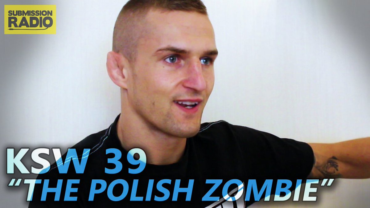 SubmissionRadio's tweet photo. KSW champ @PolishZombieMMA explains why UFC made a mistake releasing him, talks #KSW39, partying w/ McGregor!

👉https://t.co/7Cit5SmFfp https://t.co/eTPjvVp8PF