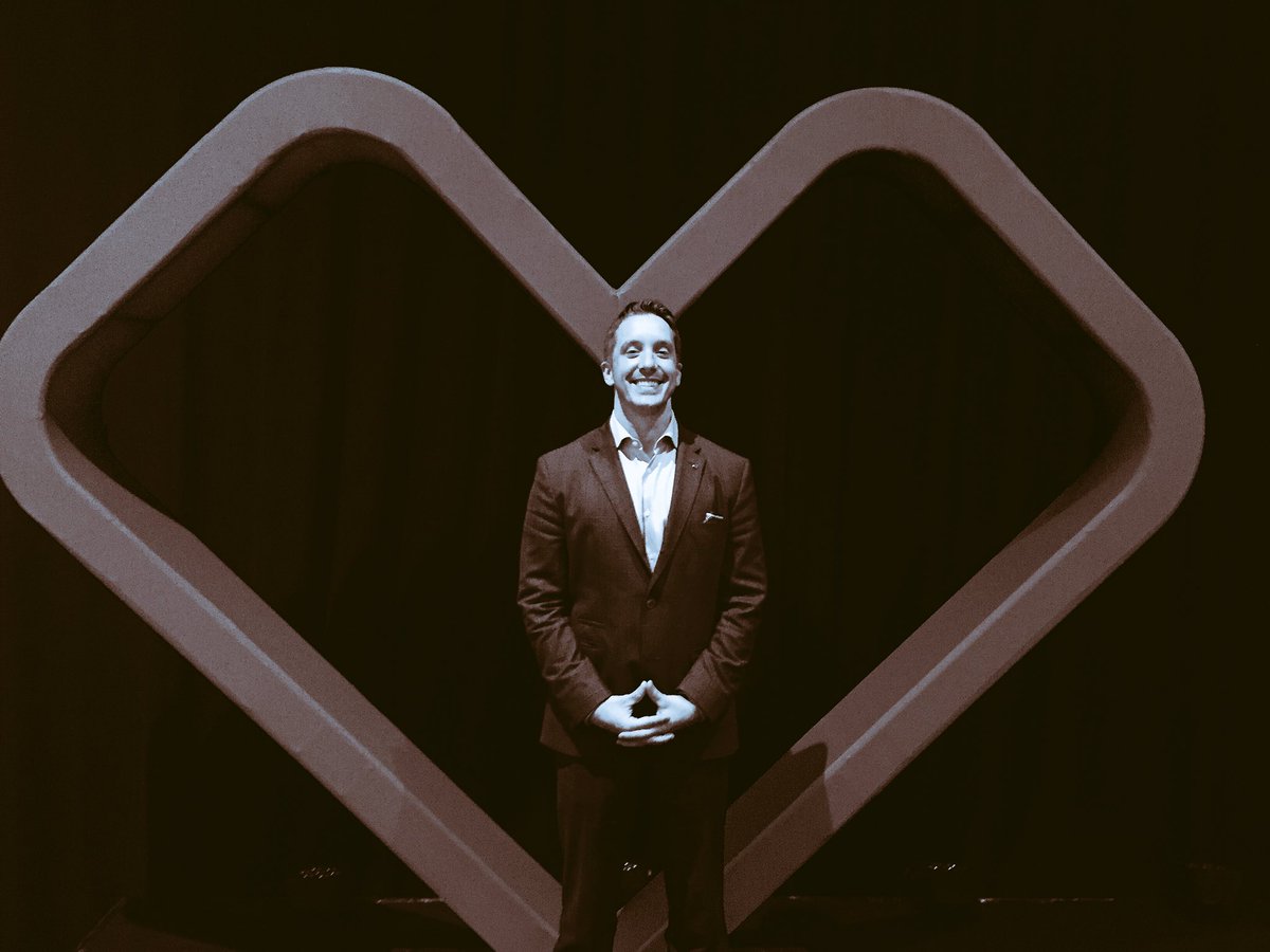Couldn't be more proud to be on this guy's team! Passionate, positive, and all about people! #leadingwith❤️  #R96❤️ #hustlewith❤️