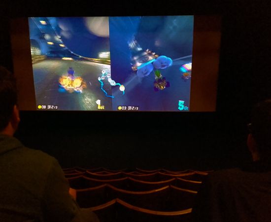 thesjt's tweet image. Today at the SJT: @ExDigitalFuture fringe events, including big-screen gaming in the Mac: sjt.uk.com/exploring_digi…