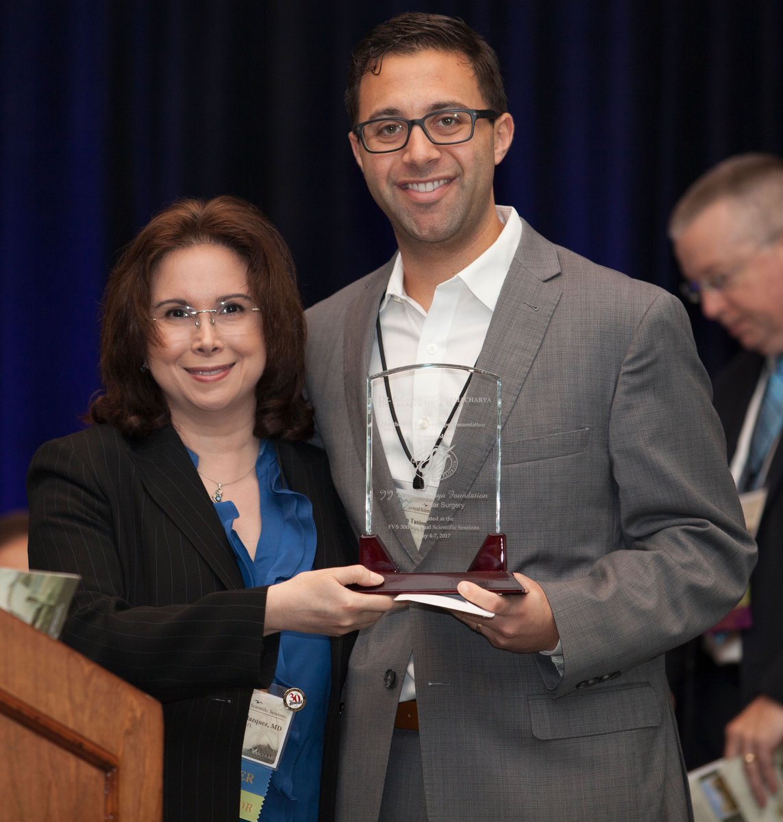 Congratulations to Adam Tanious for receiving the JJ Karmacharya Resident Research Award at this year's Florida Vascular Society meeting!