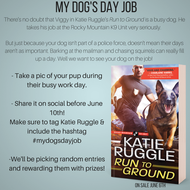 MrsLeifs_2Fangs's tweet photo. Check out this fun campaign that @SourcebooksCasa is doing for the release of #RunToGround by @KatieRuggle!!! 🐶❤️📚 https://t.co/M25CVrokaP