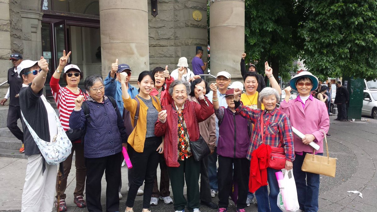 ctconcerngrp's tweet photo. Dont let "youth v seniors" frame ERASE time &amp; labour @ctconcerngroup senior leaders against #105Keefer. Youth support seniors. #ChinatownYVR https://t.co/YeDjqkoI3j