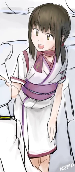 はいっ、お呼びですかしれい...じゃなっくて...お客様? 