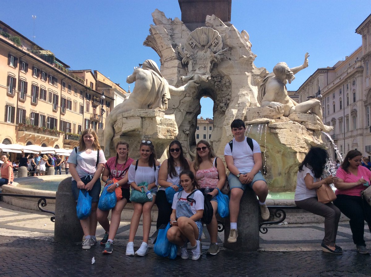 AwwauProject's tweet photo. @IESFatetar @GlobalBrixham @AytoEspera Day 4: Rome @GlobalBrixham @IESFatetar #Ferentino #Linz https://t.co/dqswrvs8WM