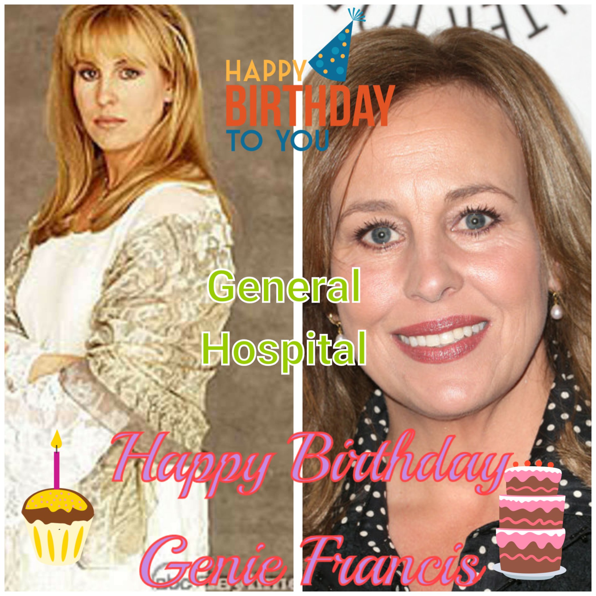  Wishing Genie Francis aka Laura Spencer a Happy 55th Birthday! 