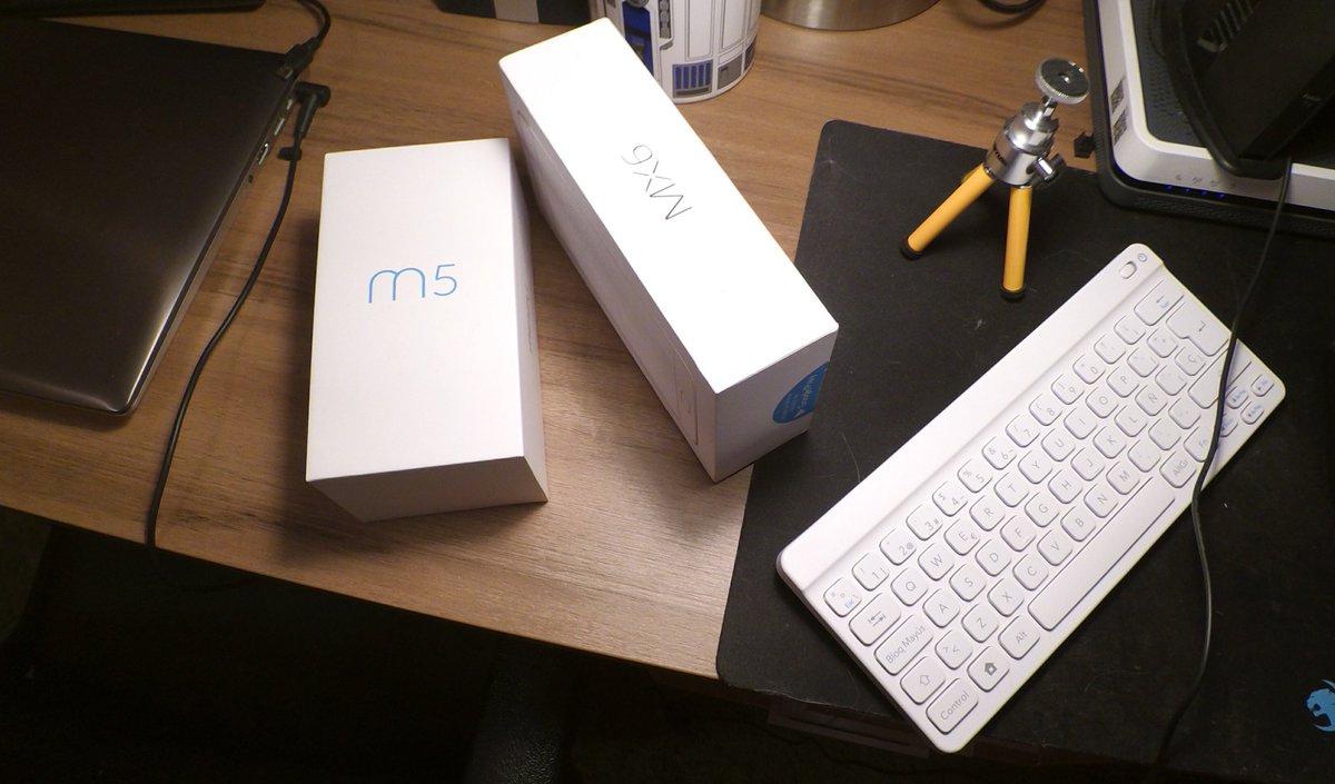 Mirad lo que nuestros buenos amigos de <a href="/MEIZU_Espana/">MEIZU España</a> nos han prestado. Os adelanto que son dos grandes terminales. Pronto review!!