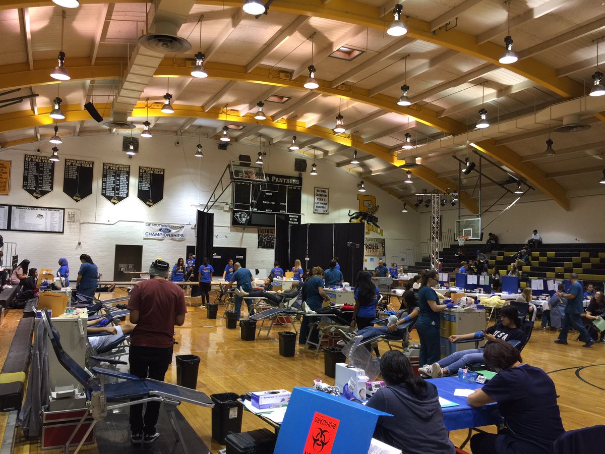 Thank you <a href="/pvphs_sll/">PVPHS SLL</a> for partnering with UCLA's Blood &amp; Platelet Center for today's life-saving Blood Drive! ❤️❤️