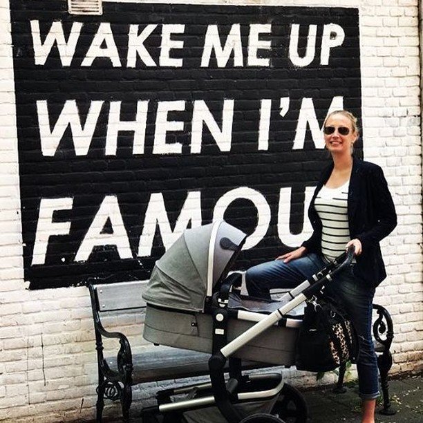 Wake me up when I'm famous, but for now, just let me sleep in my comfortable pram! Thanks for sharing this photo w… ift.tt/2qWweAY