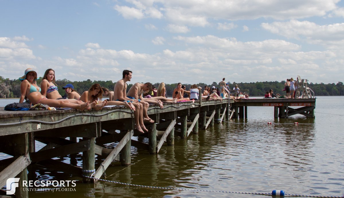 UFRecSports's tweet photo. How are you going to spend your day off? Lake Wauburg's North Shore will be open 12-6 so you can do Memorial Day right! https://t.co/O507WMx41O