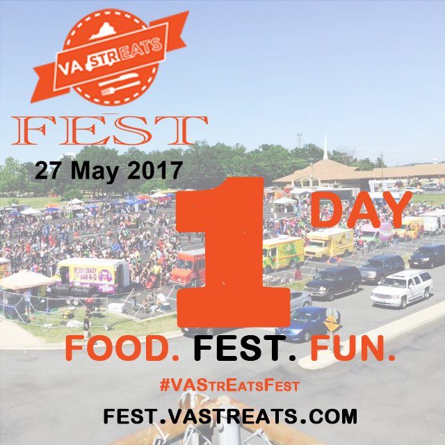 VAStrEats's tweet photo. It's going down TOMORROW!  #VAStrEatsFest at #PotomacMills Mall! Are you ready? Potomac Mills Potomac Mills https://t.co/N4sQPWWMYl