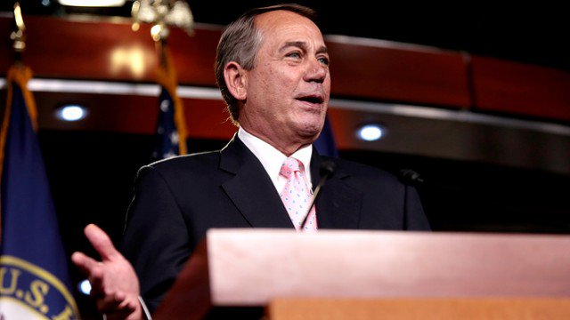 thehill's tweet photo. Boehner: Almost everything Trump has done in office "has been a complete disaster" https://t.co/qG0DUHN2iM https://t.co/bmHFyjNOm5