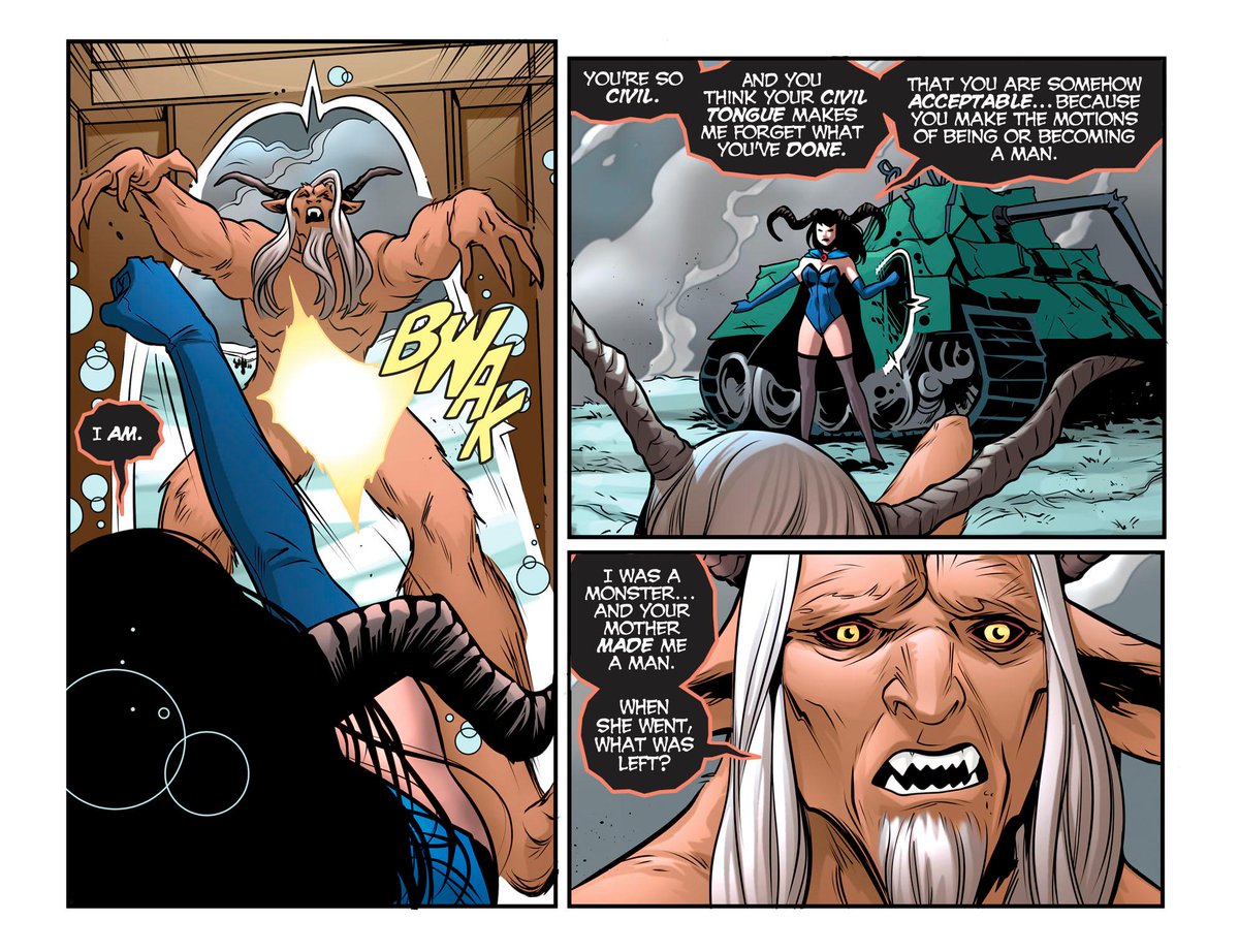 DCOfficial's tweet image. Raven learns some disturbing news about her family tree in the digital-first DC COMICS: BOMBSHELLS #97! bit.ly/2rYuNQR