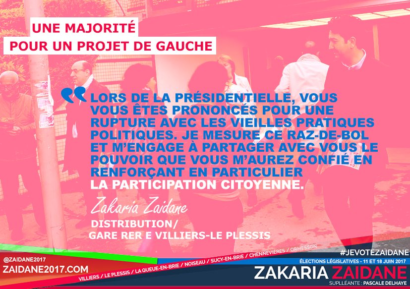 villierains's tweet photo. #MajoritePourUnProjetDeGauche avec @zakariazaidane sur le terrain à vos côtés
#circo9404 #VraimentleRenouvellement #villierssurmarne #zz2017 https://t.co/tp4XN92r1B