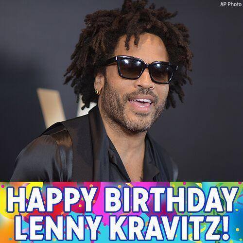 Happy Birthday to rock star Lenny Kravitz! 