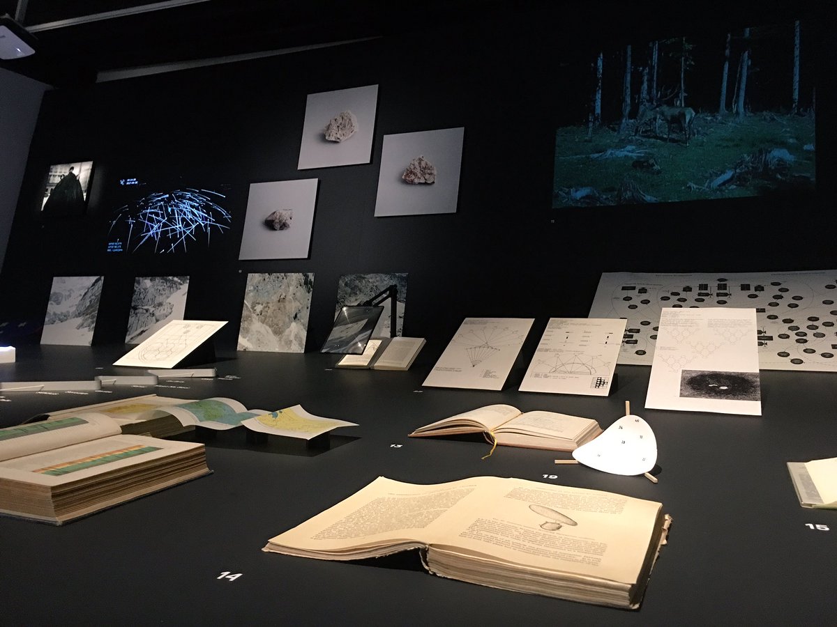 mariofaranda's tweet photo. Some first pics of our installation for #BIO25 "The Value of Land", a three-narrative research into 100 yrs. of history of the Soča Valley https://t.co/9sGTw9z9rv
