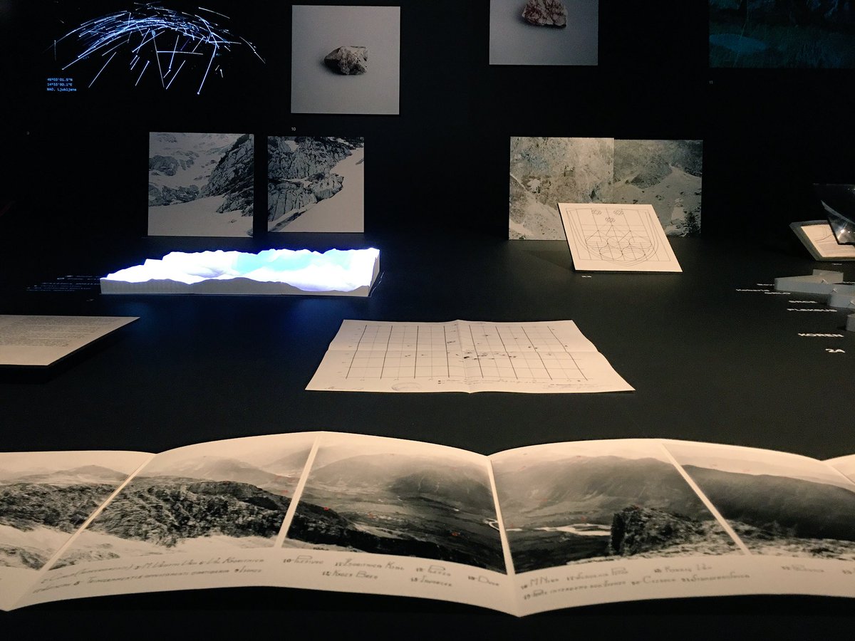 mariofaranda's tweet photo. Some first pics of our installation for #BIO25 "The Value of Land", a three-narrative research into 100 yrs. of history of the Soča Valley https://t.co/9sGTw9z9rv