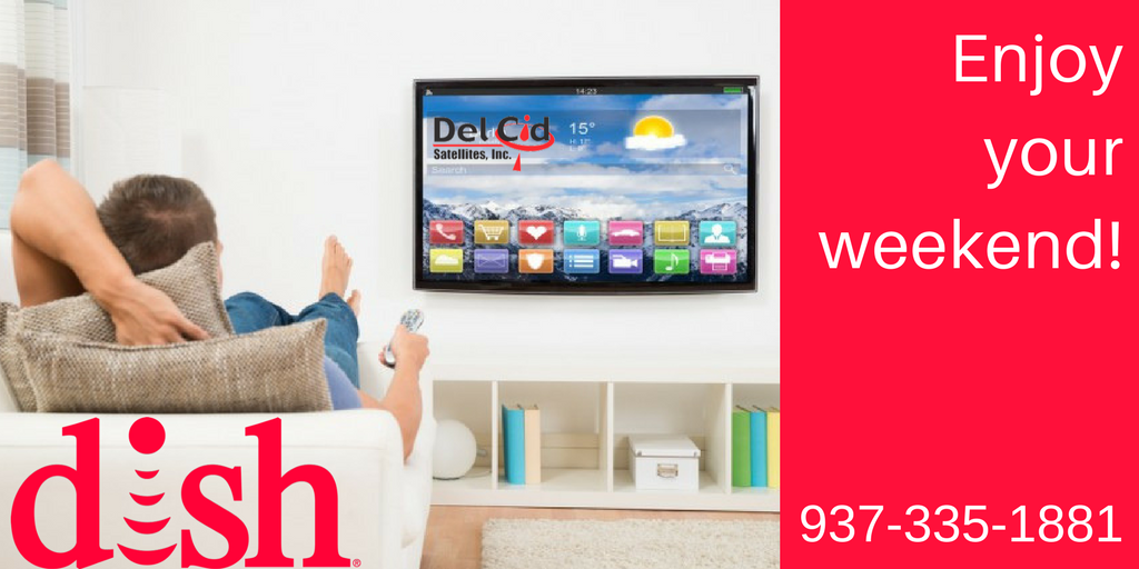 DelCidSat's tweet photo. #TGIF and you can enjoy it with the best TV channels and the best TV programming that #Dish has for you! https://t.co/Q6Fet3Tiwo