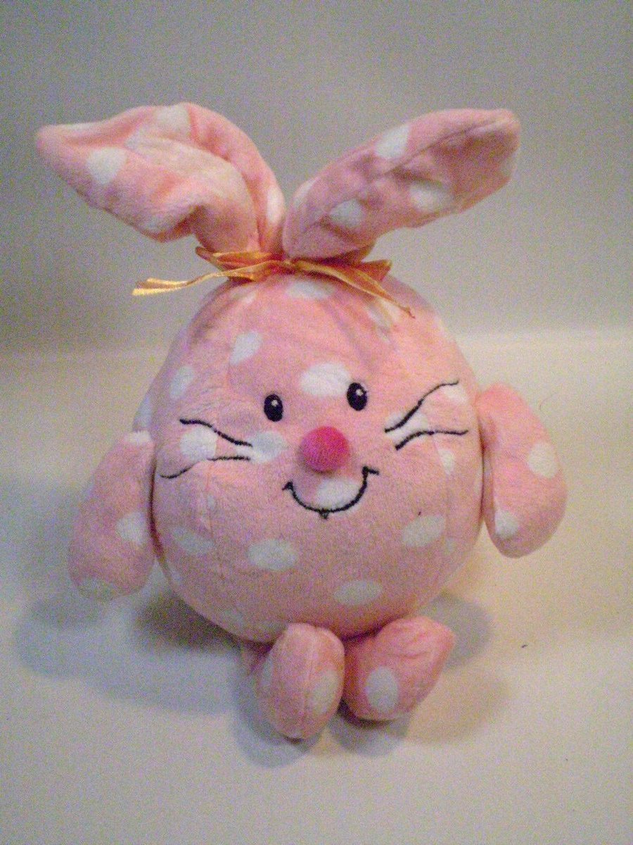 STEEL5757's tweet image. Polkadot Bunny Egg ebay.com/itm/Commonweal…   #toyplush #plushie #plushsize #plushforsell