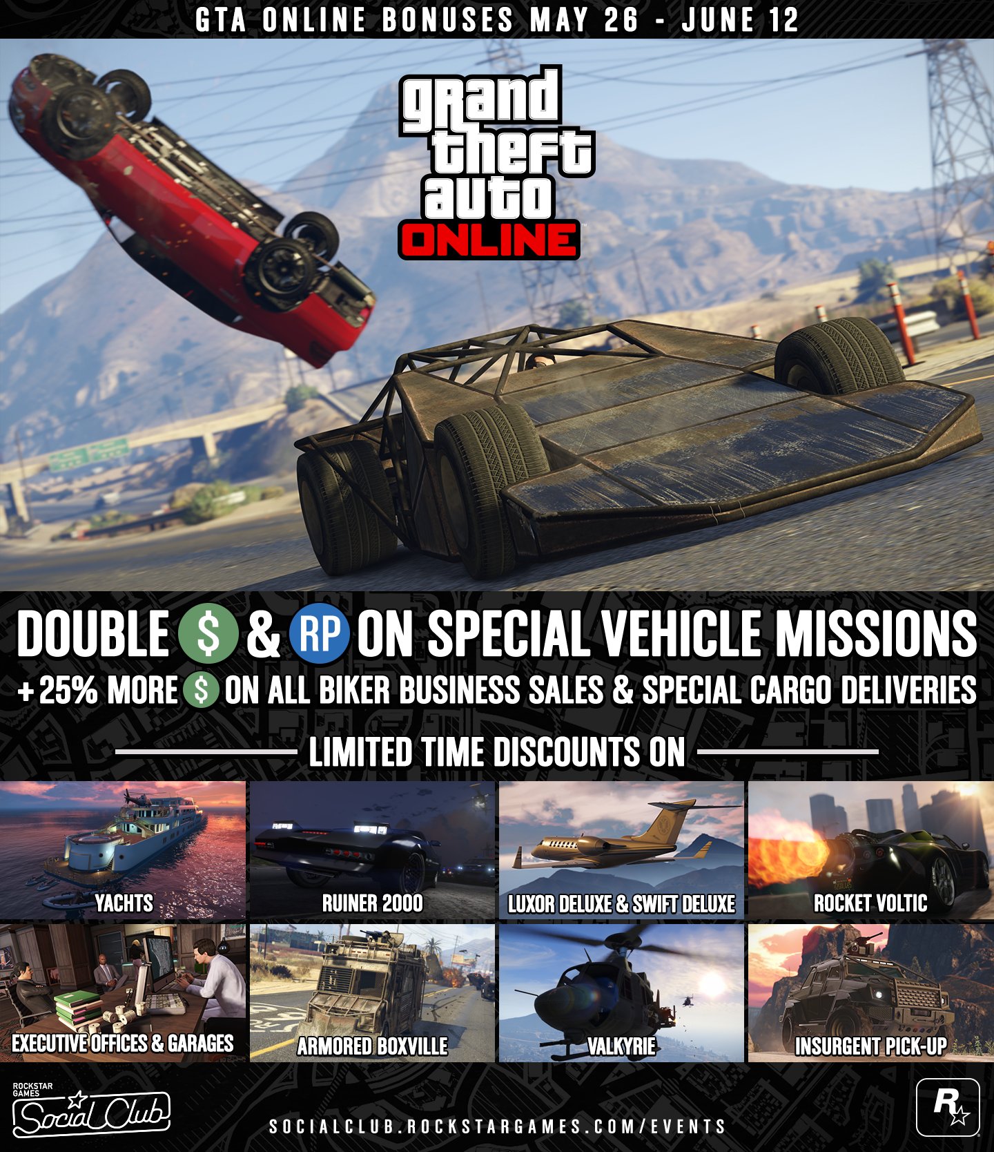 Rockstar Games on X: Exclusive #GTAV Social Club unlockables