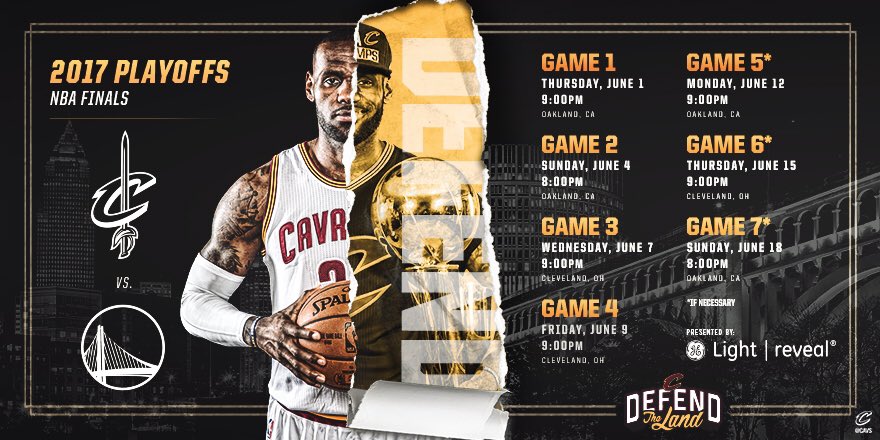 So we meet again, @Warriors…   #DefendTheLand https://t.co/V9gi8nmkWa