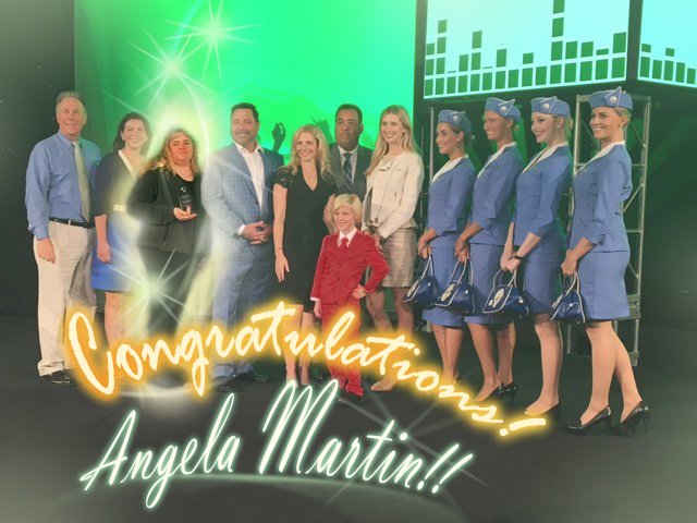WiselybyADP's tweet photo. Once again, we awarded a trip to anywhere in the world at the APA Congress. This year’s lucky winner was Angela Martin https://t.co/9hUzDUuMlO