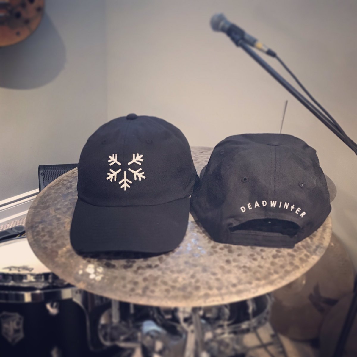 We're selling these brand new dad(winter) hats for v cheap tn at our Hamilton show. Come thru to watch us perform &amp; then try to sell u stuff