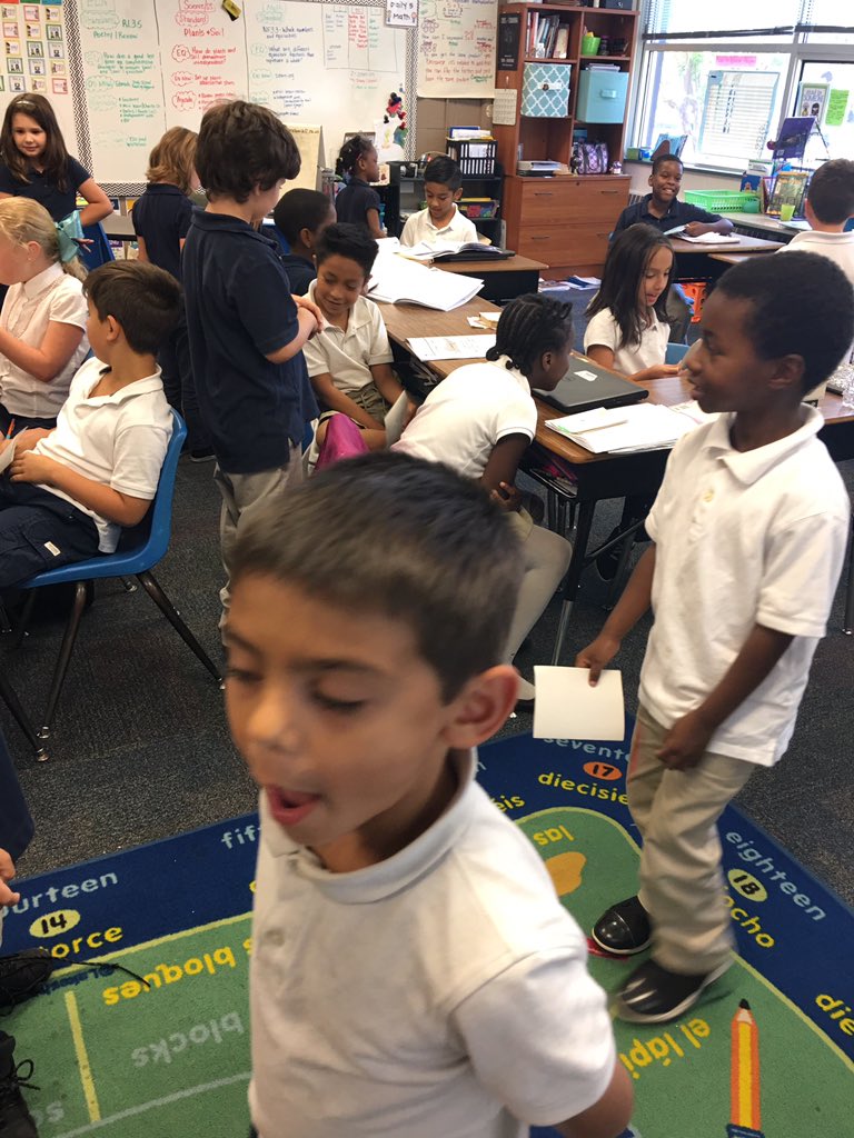 Mrs. Cherubini's <a href="/nweskinder/">NWES Kindergarten</a> class gave #EOG #motivational  cards to Mrs. Hayes' <a href="/3rdgradenwes/">3rd grade NWES</a> class! #InItToWinIt