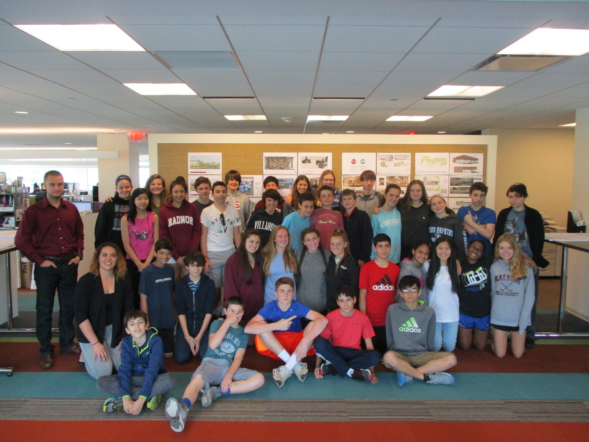 Bergmann on Twitter "8th graders from Radnor Middle School’s