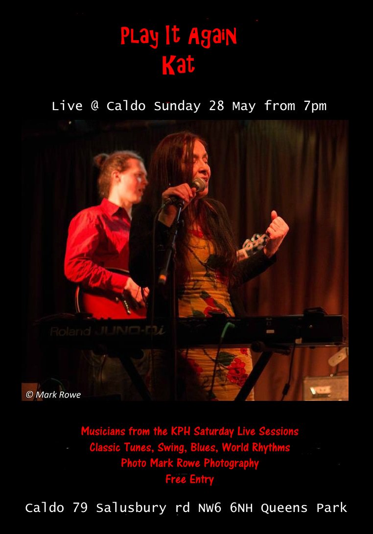 #livemusic this Sunday  in #QueensPark at <a href="/caldoqp/">Caldo Bar & Kitchen</a> Classic Tunes  #swing #blues #worldrhythms <a href="/RiseGuide/">Rise Guide</a> #FreeEvent <a href="/LondonBelongs_/">London Belongs To Me</a>