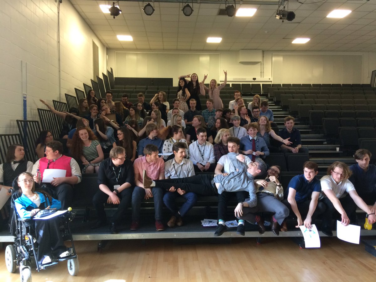 MrsHCrane's tweet photo. Formal goodbye to Year 13, we will miss you guys, you are amazing. (Come back for your exams!!) @Thetford6th @ThetfordAcaduk https://t.co/Qzp5NXcQhY
