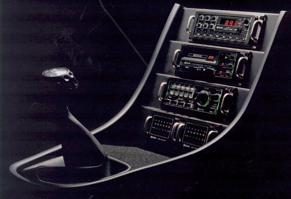 Vintage Clarion Car Stereo