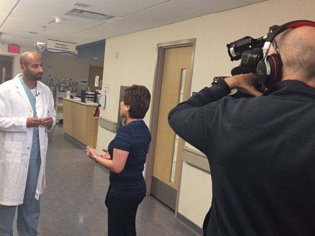 Our OB/GYN Dr. <a href="/GregAthaide/">Greg Athaide</a> talks to <a href="/CTVToronto/">CTV News Toronto</a>'s Pauline Chan about what it would be like to deliver sextuplets. Watch it at 6 p.m.