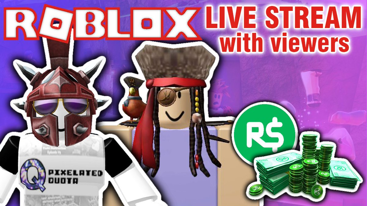 Pixelated Quota On Twitter Daily Livestream Of Roblox Playing