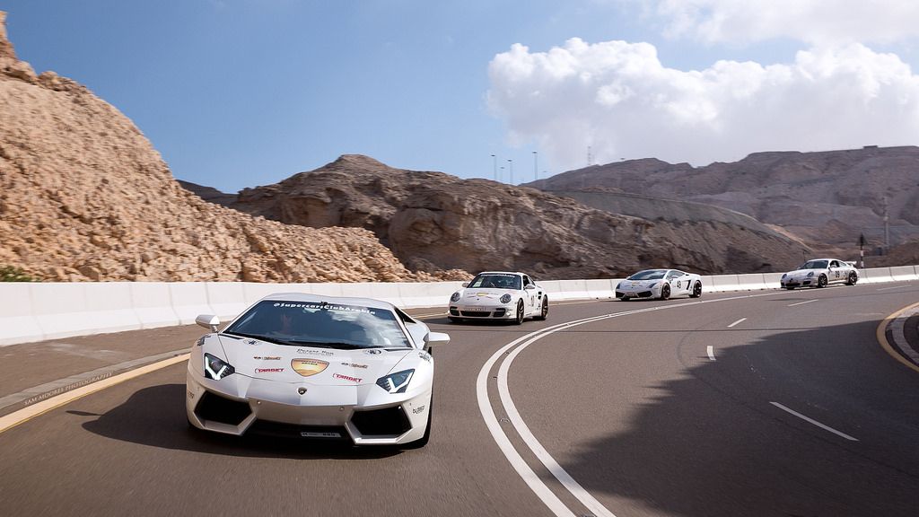 Aventador Leading The Pack
