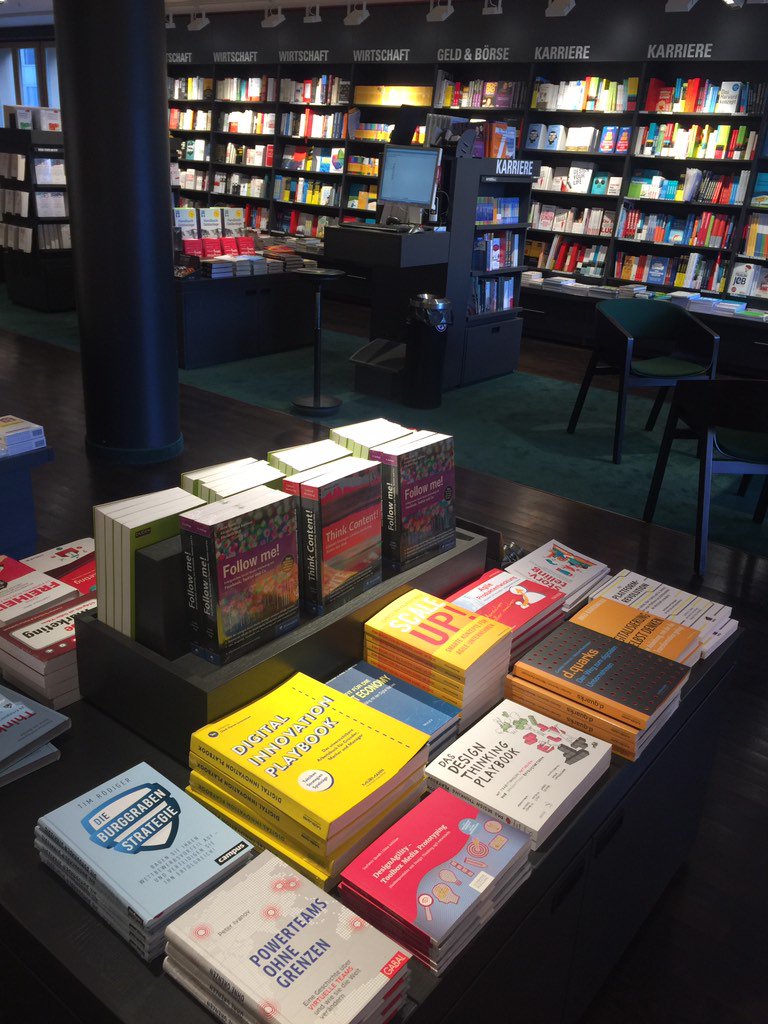 Juchu, wir freuen uns sehr! DesignAgility bei @_Dussmann_ umgeben von prominenten Nachbarn!