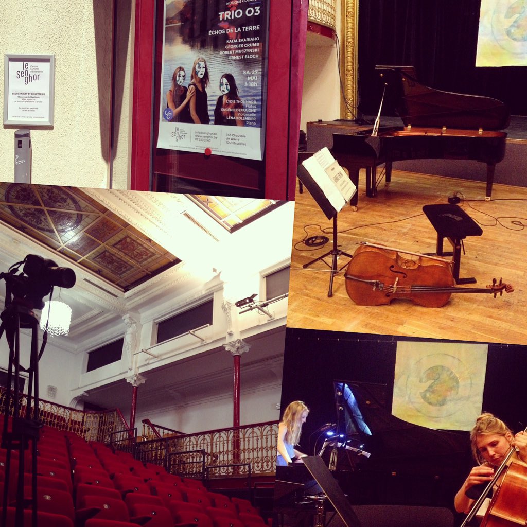 TakeOffRecord's tweet image. O3 - Audio Video Recording Session ✨💯 #piano #violoncello #flute #espacesenghor #bruxelles #brussel #brussels #centreculturel d'#etterbeek