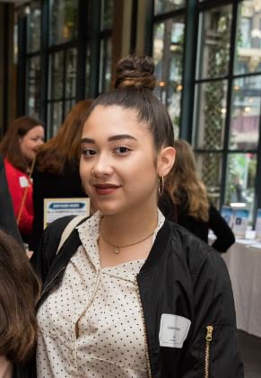 CSFNational's tweet photo. We are so proud of CSF Alumna Valentina, who will be heading to @Yale to study political science this fall! #classof2017 #OppHope https://t.co/4EJCGEZnmP