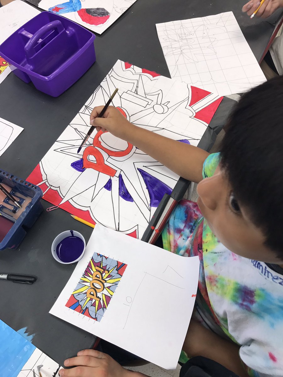 ArtKST's tweet photo. 5th grade grid drawing from famous works of art. #kanelandkst https://t.co/LDJmJkjtA2
