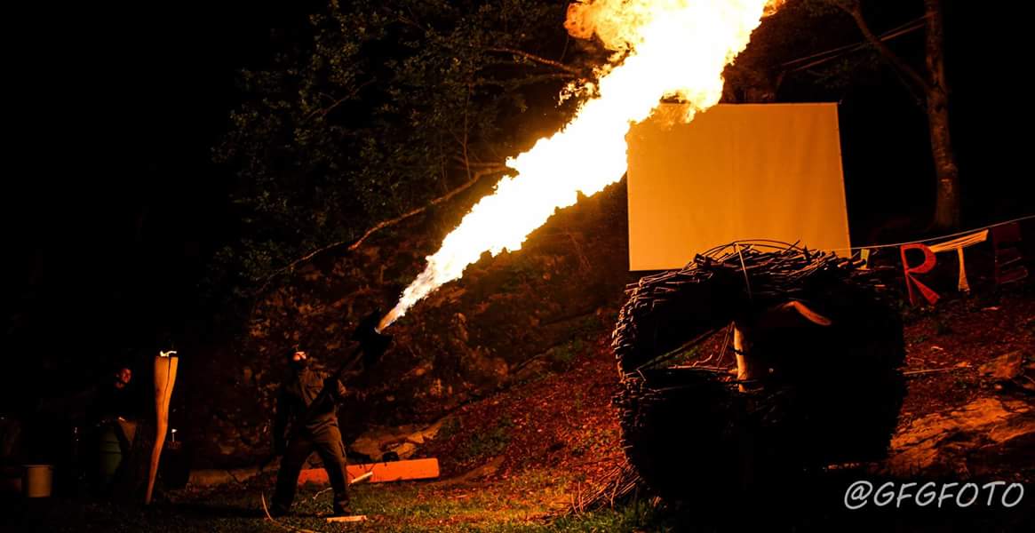 GFGFOTO's tweet image. @GFGFOTO #Feuer #Show #BRG #Spittal #Drau #Nacht #Canon