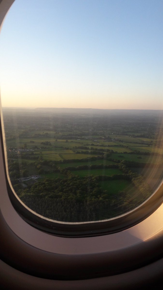 JennyWilcox's tweet photo. Just landed! 24°C and the sun still shining. What a welcome! #KGLLGW #greenandpleasant @UKinRwanda @WilliamGelling Thanks @FlyRwandAir https://t.co/FxLDI0ZZx5