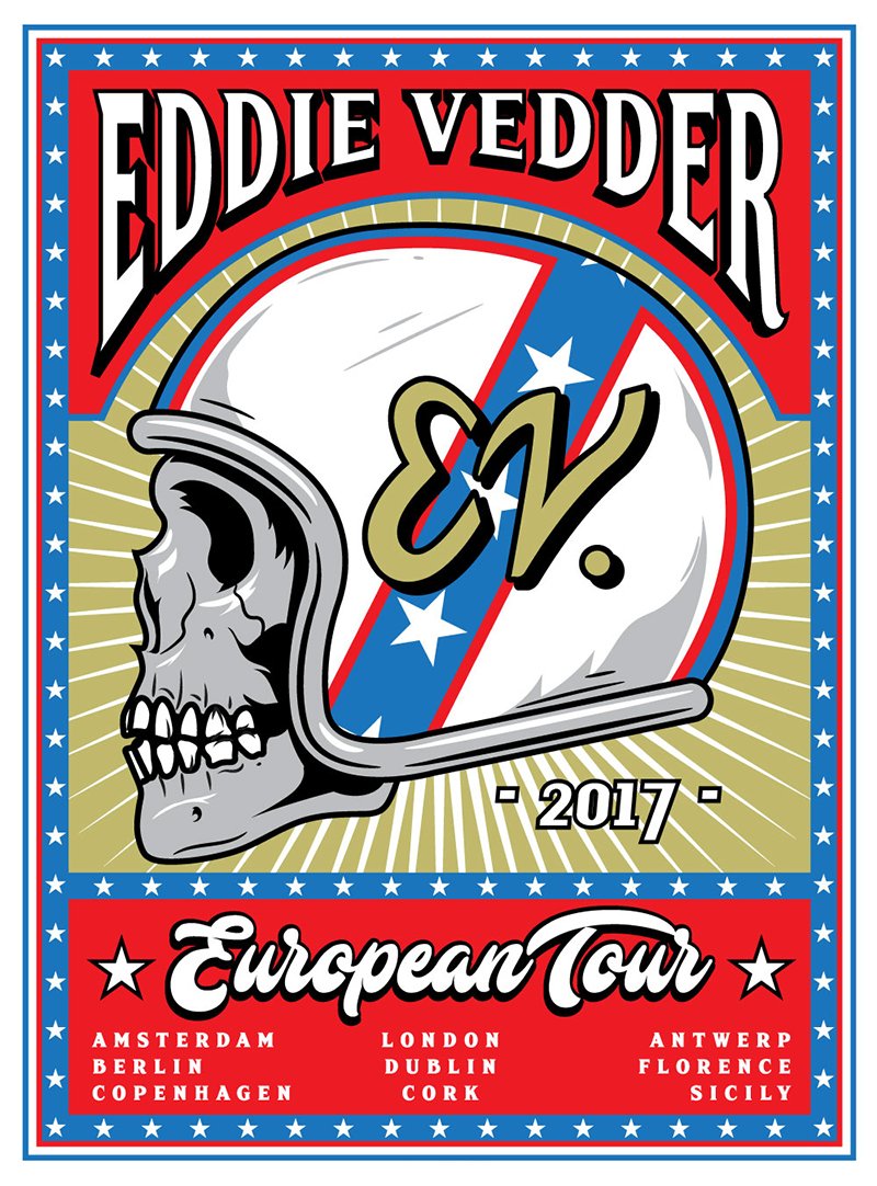 PearlJam's tweet photo. Fans attending Eddie Vedder’s Tour: please take a moment to review our security &amp; etiquette policies. See you soon! https://t.co/cOX7cdI3Tb https://t.co/RSxHoZ7mhx