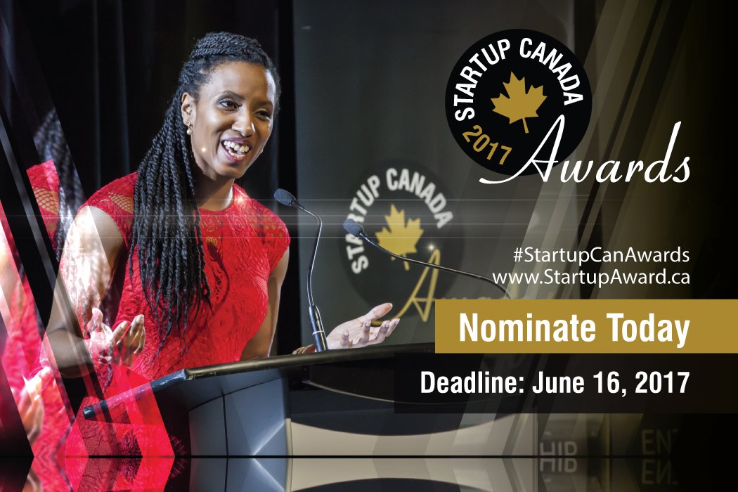 UPS_SmallBizCA's tweet image. With only a couple weeks left, nominations are open for this year’s #StartupCanAwards, presented by @Startup_Canada! startupaward.ca