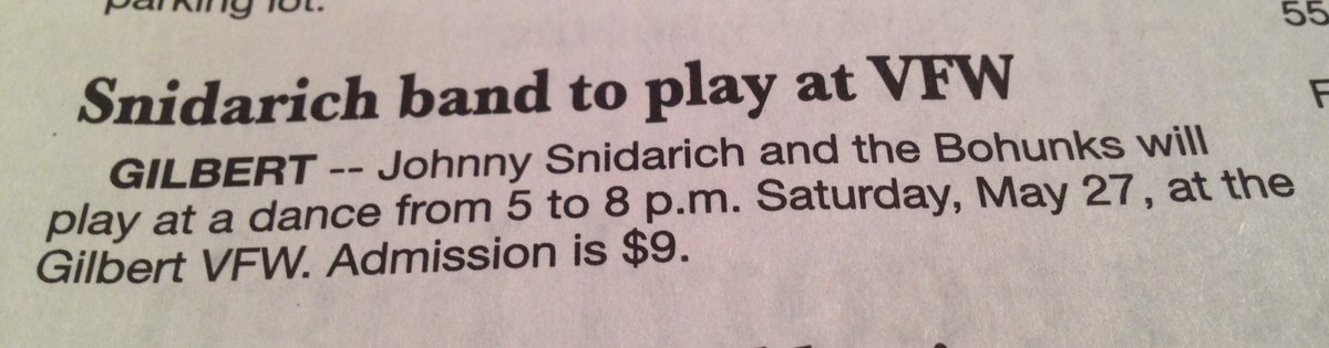 Mfhibbing's tweet photo. Best band name I've seen in a long time. #bohunk #livemusic #music #buttonbox https://t.co/ZOHpJzzf7O