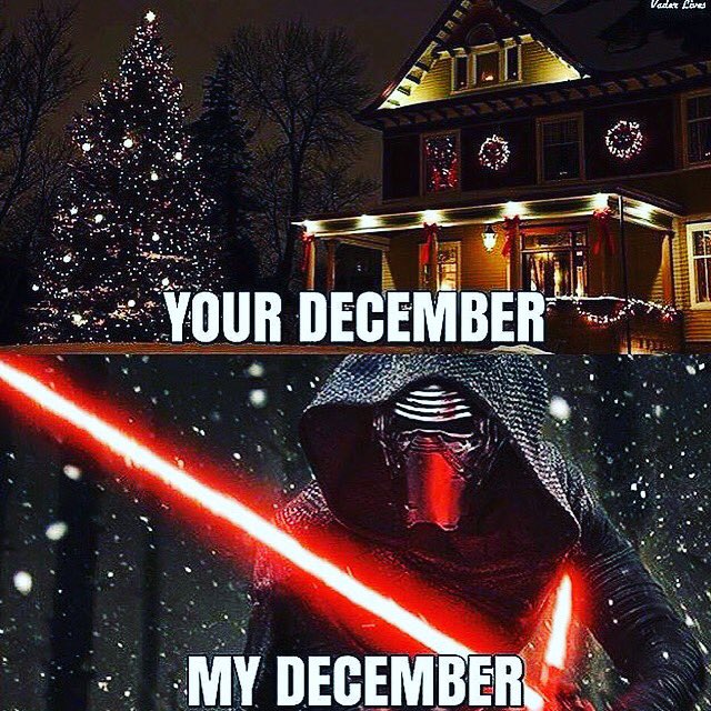 Your December 🎄⛄️🎅🏻 My December