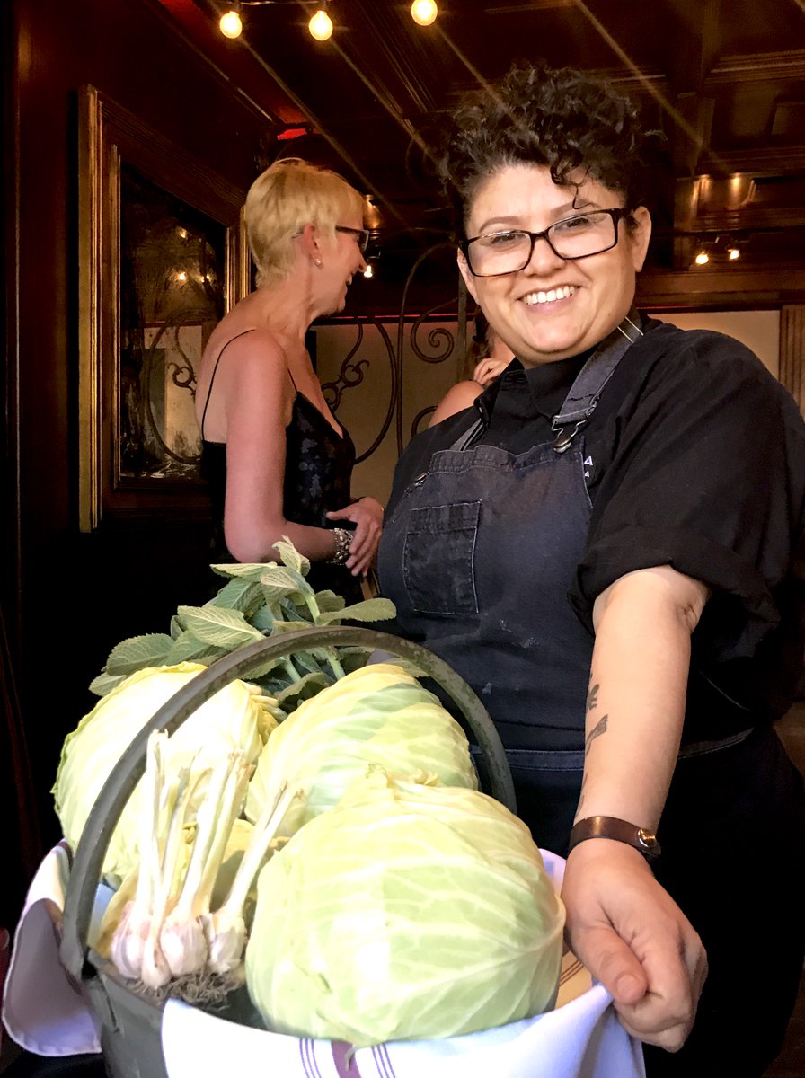 Michelle is loving this beautiful cabbage from Carmel Valley!