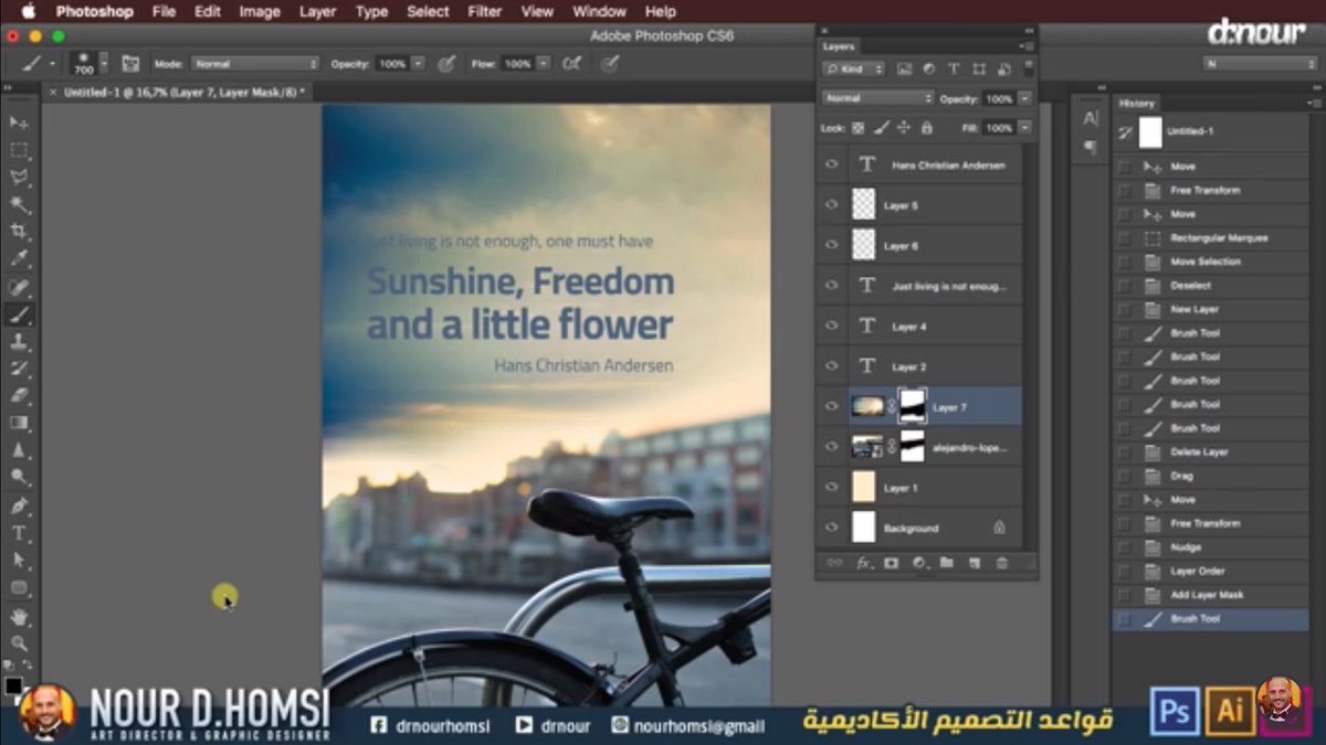 OlaTechno's tweet image. رمضان مبارك 🌙❤٣ ساعات من الإبداع ودروس عن (قواعد التصميم) الترتيب والتنسيق وكيف تسوي منشورات/اعلانات/تصاميم متناسقه😍
bit.ly/2qoUmJE