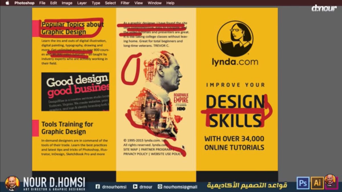 OlaTechno's tweet image. رمضان مبارك 🌙❤٣ ساعات من الإبداع ودروس عن (قواعد التصميم) الترتيب والتنسيق وكيف تسوي منشورات/اعلانات/تصاميم متناسقه😍
bit.ly/2qoUmJE